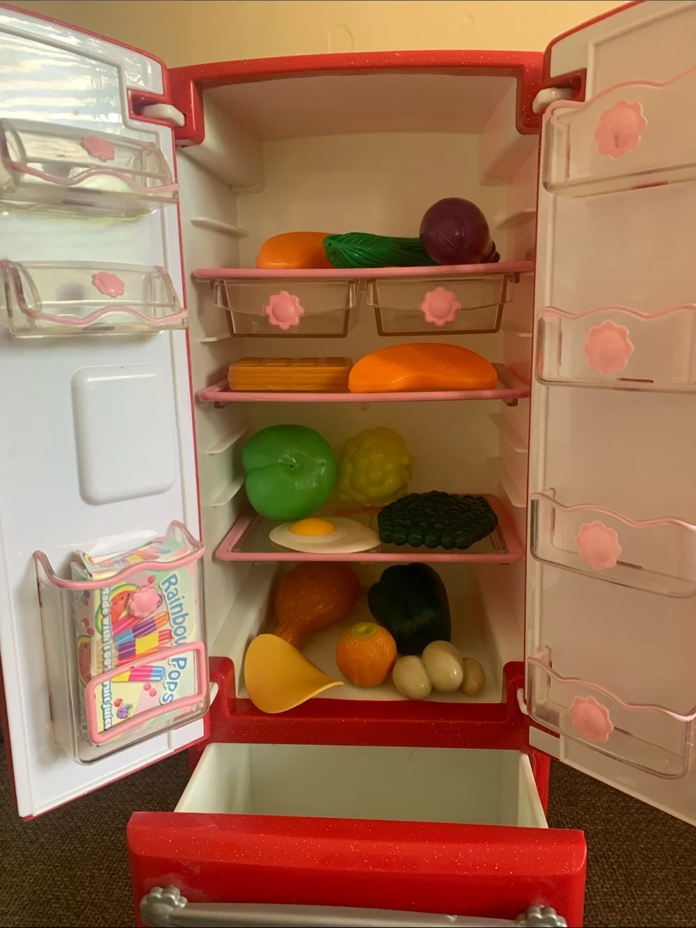 Our Generation Refrigerator with Food for 18” Dolls